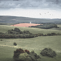 Buy canvas prints of English Countryside by Mark Jones