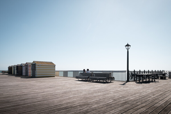 Hastings Pier Picture Board by Mark Jones