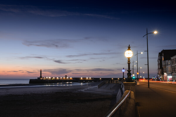 Margate at Night Picture Board by Mark Jones