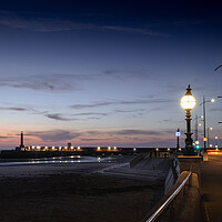 Buy canvas prints of Margate at Night by Mark Jones