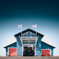 Buy canvas prints of Hastings Lifeboat Station by Mark Jones