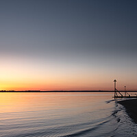 Buy canvas prints of West Wittering Sunset by Mark Jones