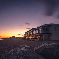 Buy canvas prints of Perch Cafe, Lancing by Mark Jones