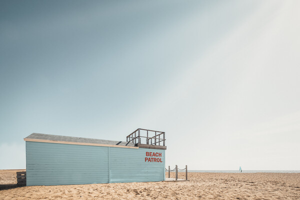 Beach Patrol, Clacton Picture Board by Mark Jones