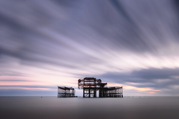 West Pier, Brighton Picture Board by Mark Jones