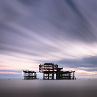 Buy canvas prints of West Pier, Brighton by Mark Jones