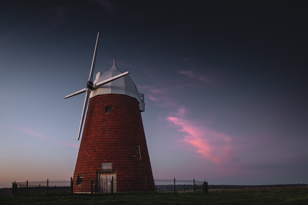 Halnaker Windmill Picture Board by Mark Jones
