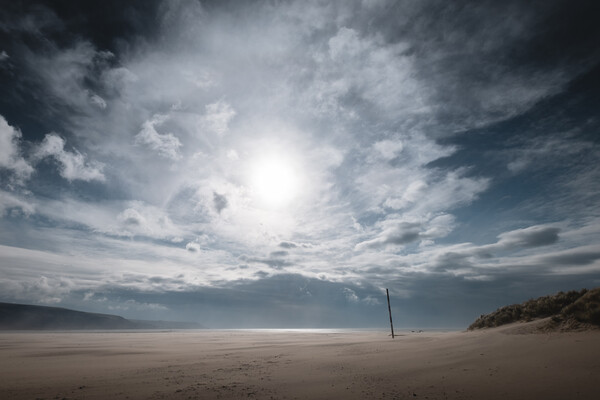 Barmouth Beach Picture Board by Mark Jones