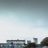 Buy canvas prints of Walton-on-the-Naze Beach Huts by Mark Jones