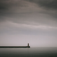 Buy canvas prints of Tynemouth Lighthouse by Mark Jones