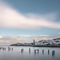 Buy canvas prints of The Old Pier, Swanage by Mark Jones