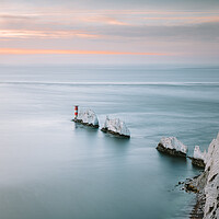 Sunset Needles Lighthouse Sand Sea