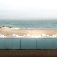 Buy canvas prints of Beach Huts by Mark Jones