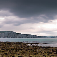 Buy canvas prints of Seven Sisters on a Cloudy Day by Mark Jones