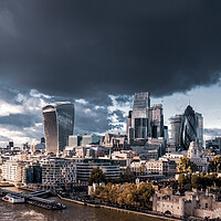 Buy canvas prints of The City of London by Mark Jones