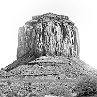 Buy canvas prints of Famous Monument Valley in the desert of Utah by Erik Lattwein