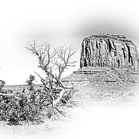 Buy canvas prints of Monument Valley in Utah Oljato by Erik Lattwein