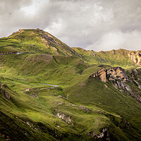 Buy canvas prints of Amazing landscape around Grossglockner High Alpine Road in Austria by Erik Lattwein