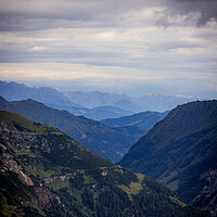 Buy canvas prints of Amazing scenery and typical landscape in Austria - the Austrian Alps by Erik Lattwein