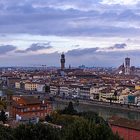Buy canvas prints of City of Florence in Italy Tuscany by Erik Lattwein