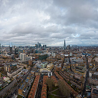 Buy canvas prints of Over the rooftops of London - by Erik Lattwein