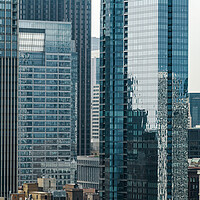 Buy canvas prints of Skyscrapers of Chicago - CHICAGO, USA - JUNE 06, 2023 by Erik Lattwein
