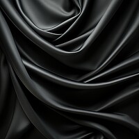 Buy canvas prints of Black Luxury plain texture background - stock photography by Erik Lattwein