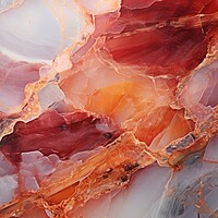 Buy canvas prints of Marble texture background - stock photography by Erik Lattwein