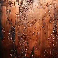 Buy canvas prints of Copper plain texture background - stock photography by Erik Lattwein