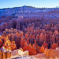 Buy canvas prints of The famous Bryce Canyon National Park in Utah by Erik Lattwein