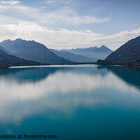 Buy canvas prints of Anazing view over Lake Brienz in Switzerland by Erik Lattwein