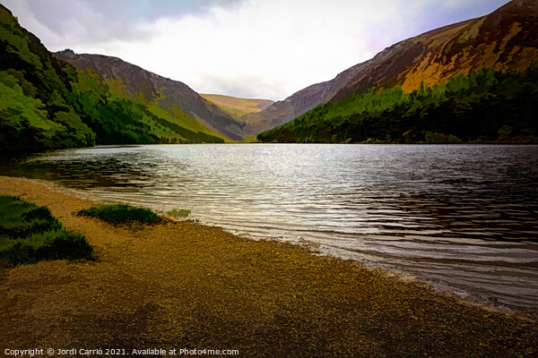 Glendalough the valley of the two lakes, Ireland - 7 Picture Board by Jordi Carrio