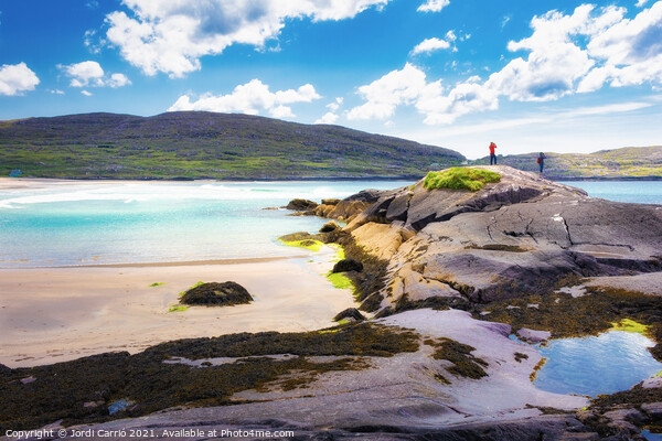 Derrynane Beach, Ring of Kerry, Ireland- 5 Picture Board by Jordi Carrio