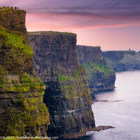 Buy canvas prints of Cliffs of Moher tour, Ireland - 17 by Jordi Carrio