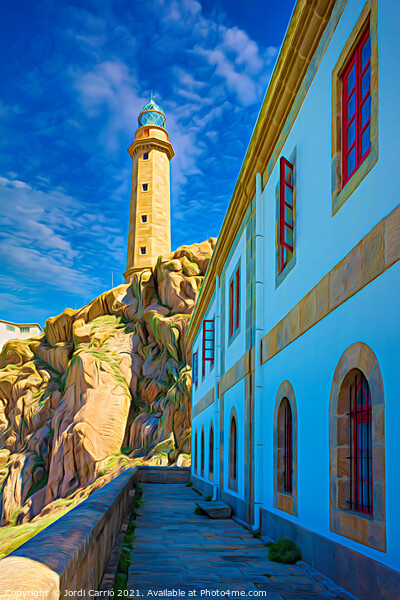 Cape Vilan lighthouse, Galicia Picture Board by Jordi Carrio