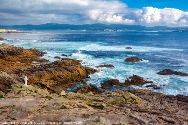 View of the Coast of Death, Galicia - 3 Picture Board by Jordi Carrio