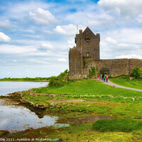Buy canvas prints of Dunguaire Castle, Co Galway, Ireland by Jordi Carrio