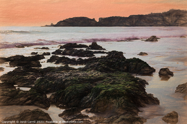 Beaches and cliffs of Praia Rocha - 8 Picturesque Edition  Picture Board by Jordi Carrio