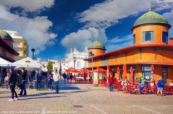 Visit to the city of Olhao, Algarve - 2 - Orton glow Edition Picture Board by Jordi Carrio