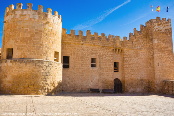 Monteagudo Castle - C1703-9612-GRACOL Picture Board by Jordi Carrio