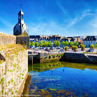 Buy canvas prints of The fortified city of Concarneau - C1506-1967-GLA by Jordi Carrio