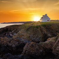 Buy canvas prints of Golden Hour in Brittany - C1506-1979-GLA by Jordi Carrio