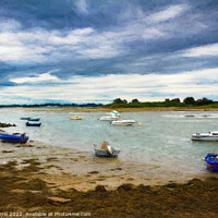 Buy canvas prints of Island of Saint-Cado in Brittany - C1506-2084-OIL by Jordi Carrio