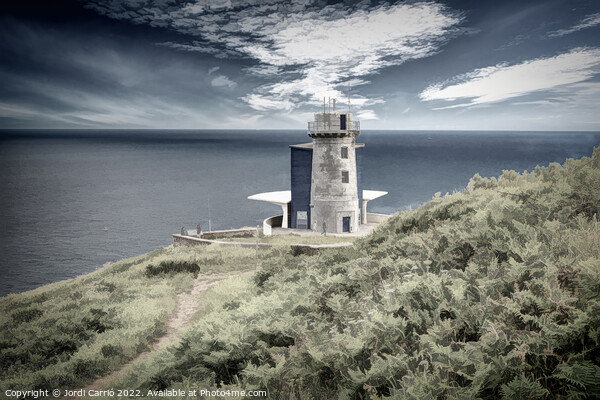 Matxitxako Lighthouse, Euskadi - CR2106-5695-DESS Picture Board by Jordi Carrio