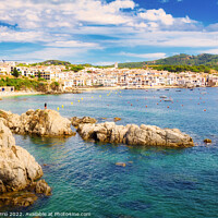 Buy canvas prints of Coast from Calella de Palafrugell to Llafranc, Costa Brava - 6 - by Jordi Carrio