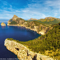 Buy canvas prints of Majestic Views of Cape Formentor - CR2204-7439-GLA by Jordi Carrio