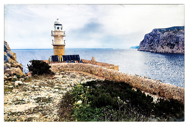 Lighthouse, Dragonera Island - CR2204-7149-WAT Picture Board by Jordi Carrio