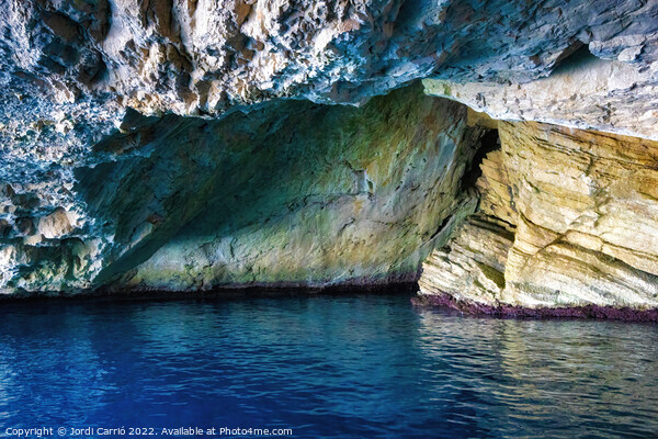 The Enchanting Blue Cave of Cabrera - CR2204-7373- Picture Board by Jordi Carrio