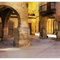 Buy canvas prints of The harmony of Horta de San Joan - C2001-2006-WAT by Jordi Carrio