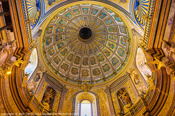 Dome of the Sacred Chapel of the Savior. Ubeda Picture Board by Jordi Carrio